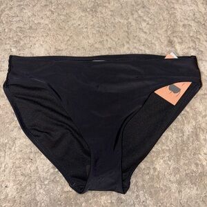NWT Black Bikini Bottoms